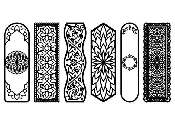 Download Decorative Bookmark Variety EPS Bundle - Bookmark Collection