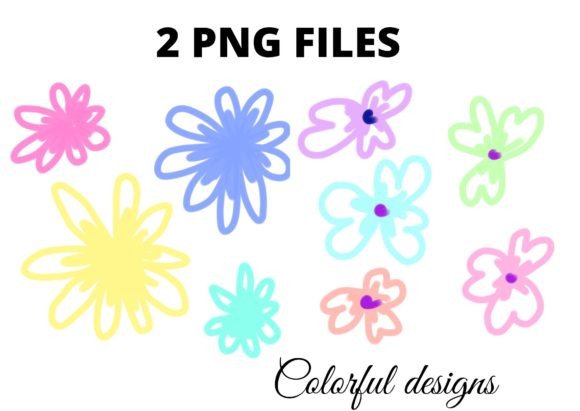 Download Colorful Watercolor Floral Art Design - Premium Bundle
